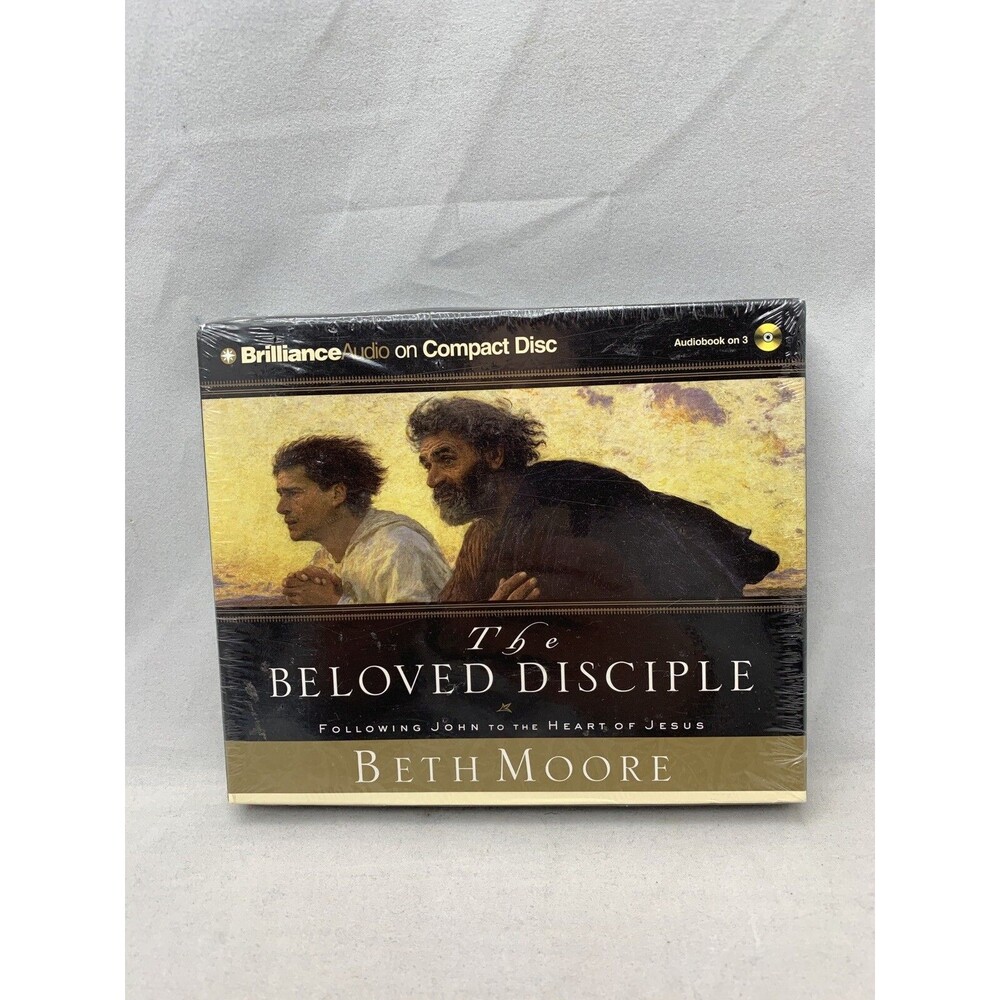 Beloved Disciple CD Audiobook Beth Moore Brilliance Audio Christian Living John